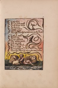 Songs of Innocence and of Experience, Plate 12, Spring (Bentley 23)