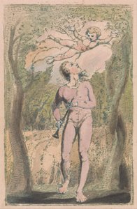 Songs of Innocence and of Experience, Plate 1, Innocence Frontispiece by William Blake