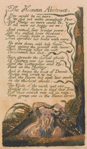 Songs of Innocence and of Experience, Plate 46, "The Human Abstract" (Bentley 47)