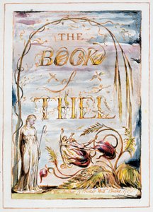 The Book of Thel (Frontispiece) by William Blake