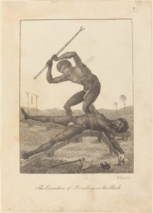 The Execution of Breaking on the Rack by William Blake