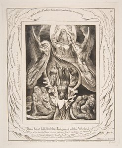 The Fall of Satan, from Illustrations of the Book of Job by William Blake
