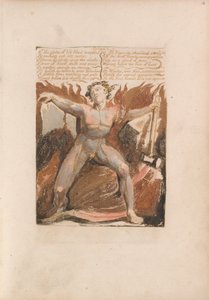 The First Book of Urizen, Plate 17, 8. The Globe of Life Blood Trembled.... (Bentley 18)