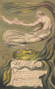 The First Book of Urizen, Plate 2(b), "Preludium" (Bentley 2b) by William Blake