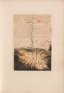 The First Book of Urizen, Plate 22, Stretched for a Work of Eternity (Bentley 20)
