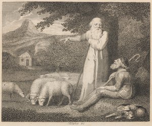 The Shepherd and the Philosopher by William Blake