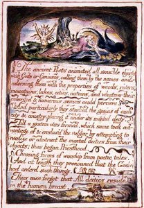 "The ancient poets...", illustration and text from 