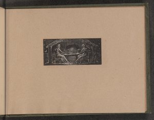 Thenot and Colinet Eat their Evening Meal by William Blake