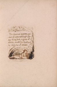 There Is No Natural Religion, Plate 8, VI The Desires & Perceptions (Bentley a9)