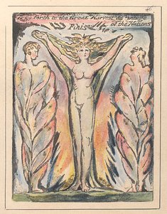 To Go Forth to the Great Harvest & Vintage of the Nations by William Blake