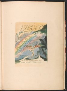 Visions of the Daughters of Albion, Plate 2, Title Page by William Blake
