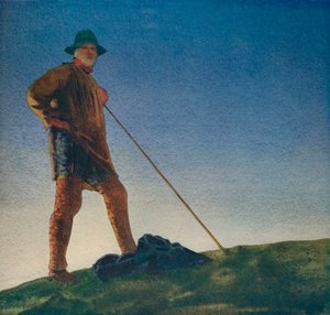 The Shepherd hears the Guns at Dawn, c1910, c1932
