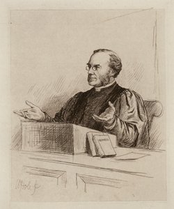 Malcolm Campbell Taylor, Professor of Divinity and Ecclesiastical History by William Brassey (after) Hole