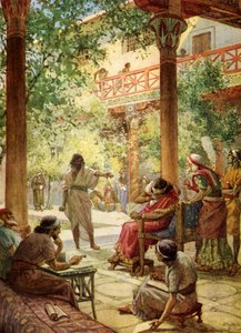 Nathan the Prophet Renounces the Sin of David