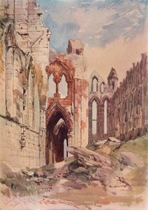 Interior of Whitby Abbey