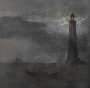 Act Drop for The Lighthouse, 1855 by Clarkson Frederick Stanfield