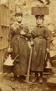 Workers from the Tredegar Iron Works, Wales by William Clayton