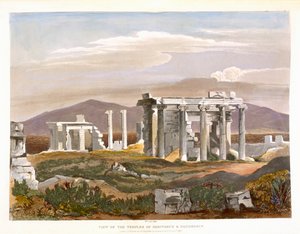 View of the Temples of Erectheus and Pandrosus, the Acropolis, from 