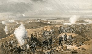 A hot day in the Batteries by William Crimea Simpson