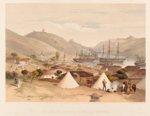 Balaklava Looking Towards the Sea by William Crimea Simpson