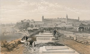 Hospital and Cemetery at Scutari by William Crimea Simpson