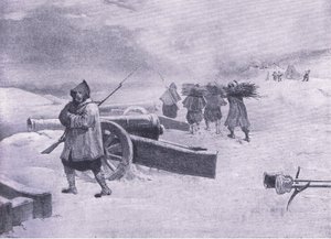 Sentinel of the Zouaves before Sevastopol