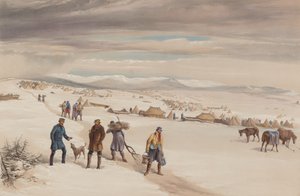 The Camp of the Second Division, Looking East. January 1855