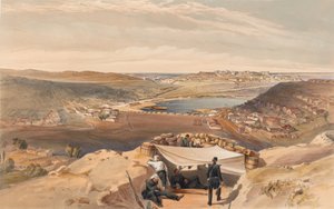 The Town Batteries or Interior Fortifications of Sebastopol from the Advanced Parallel of Chapman