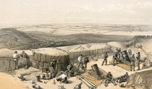 The New Works at the Siege of Sebastopol on the Right Attack by William Crimea Simpson