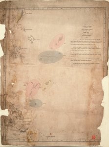 A Chart of the Islands in the China Sea Near the Straits of Malacca with the Positions of the English Fleet and the Squadron of Admiral Linois on the 14 & 15th February 1804