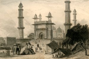 Mosque at Mathura, 1835