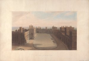 The Quadrangle, Windsor Castle - View from the Round Tower, Windsor Castle