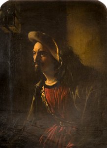 Portrait of a Man in Plumed Hat by William Daniels