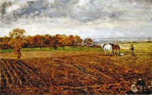 Ploughing in Cheshire