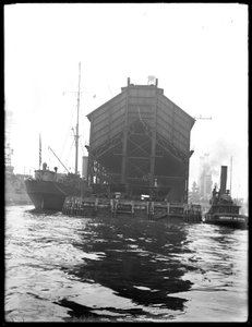 Coal pocket, Brooklyn Navy Yard, 1912