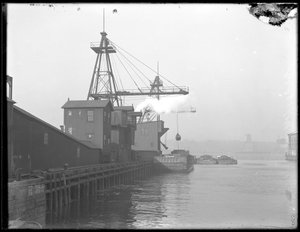 Direct load coal elevators, Interboro Rapid Transit Company, W. 58th Street, New York, c.1911