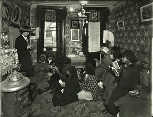 Evangelistic Committee, Mrs. Williams, 136 W. 99th Street, Miss Broad Teaches