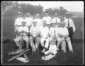 Group Portrait of the Holdsport Cricket Club