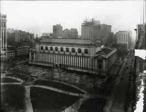 New York Public Library and Bryant Park