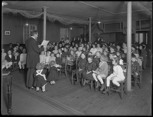 Sunday School Class at the Baptist Church at 235 E. 83rd Street, New York City, February 27, 1916