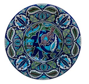 Bear and Hare Plate