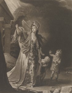 Mrs. Yates in the Character of Medea by William Dickinson