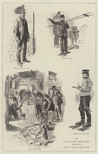 The Salvation Army Social Scheme, Sketches in Hanbury Street, Whitechapel