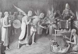 The Worship of Ningirsu by William Edward (after) Wigfull