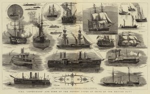 HMS Imperieuse and Some of the Newest Types of the Ships of the British Navy by William Edward Atkins