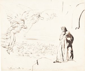 Scene from the Inferno (canto IX)