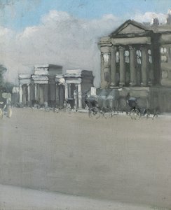 Hyde Park Corner in Fog