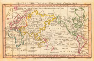 World Map by William Faden