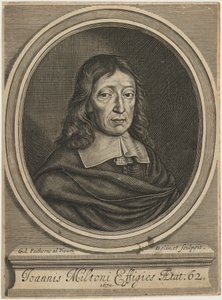 John Milton by William Faithorne
