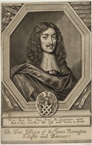 Sir James Harrington, Bart. by William Faithorne